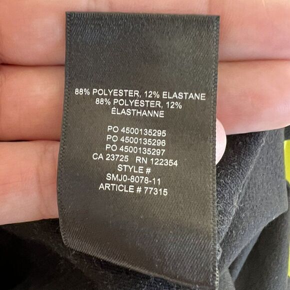 Aritzia The Group by Babaton Ariane Black Bodycon Racerback Tank Dress - Picture 8 of 9